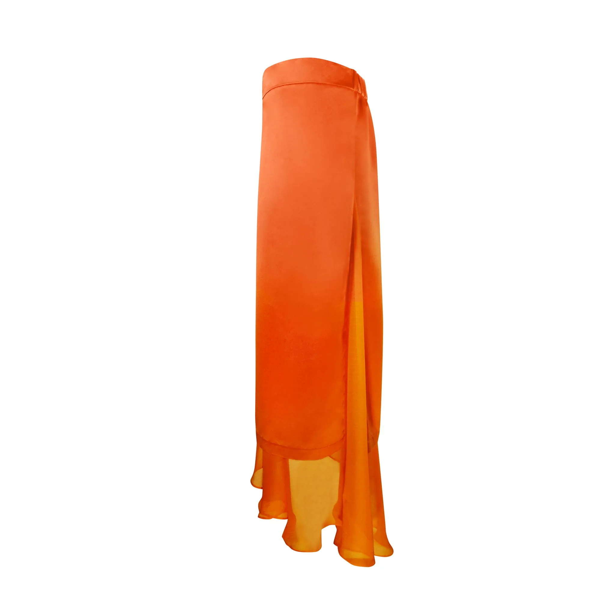 Detachable Slip Hight Split Skirt