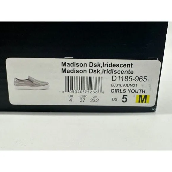 Dr Scholl's Madison Dsk Slip On Sneakers Girl's Youth Size 5 M D1185-965