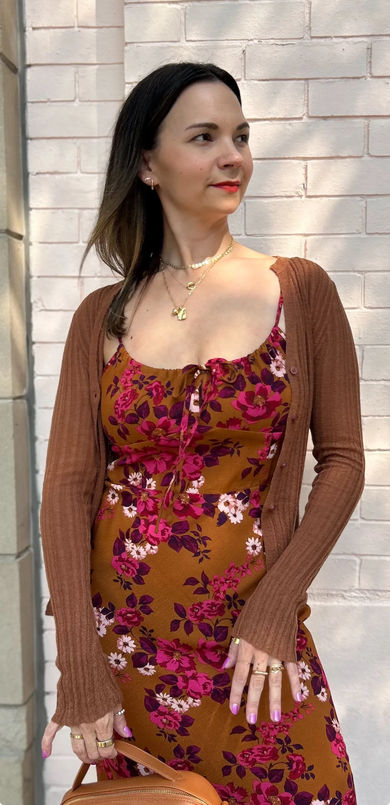 Drawstring Neck Maxi Dress