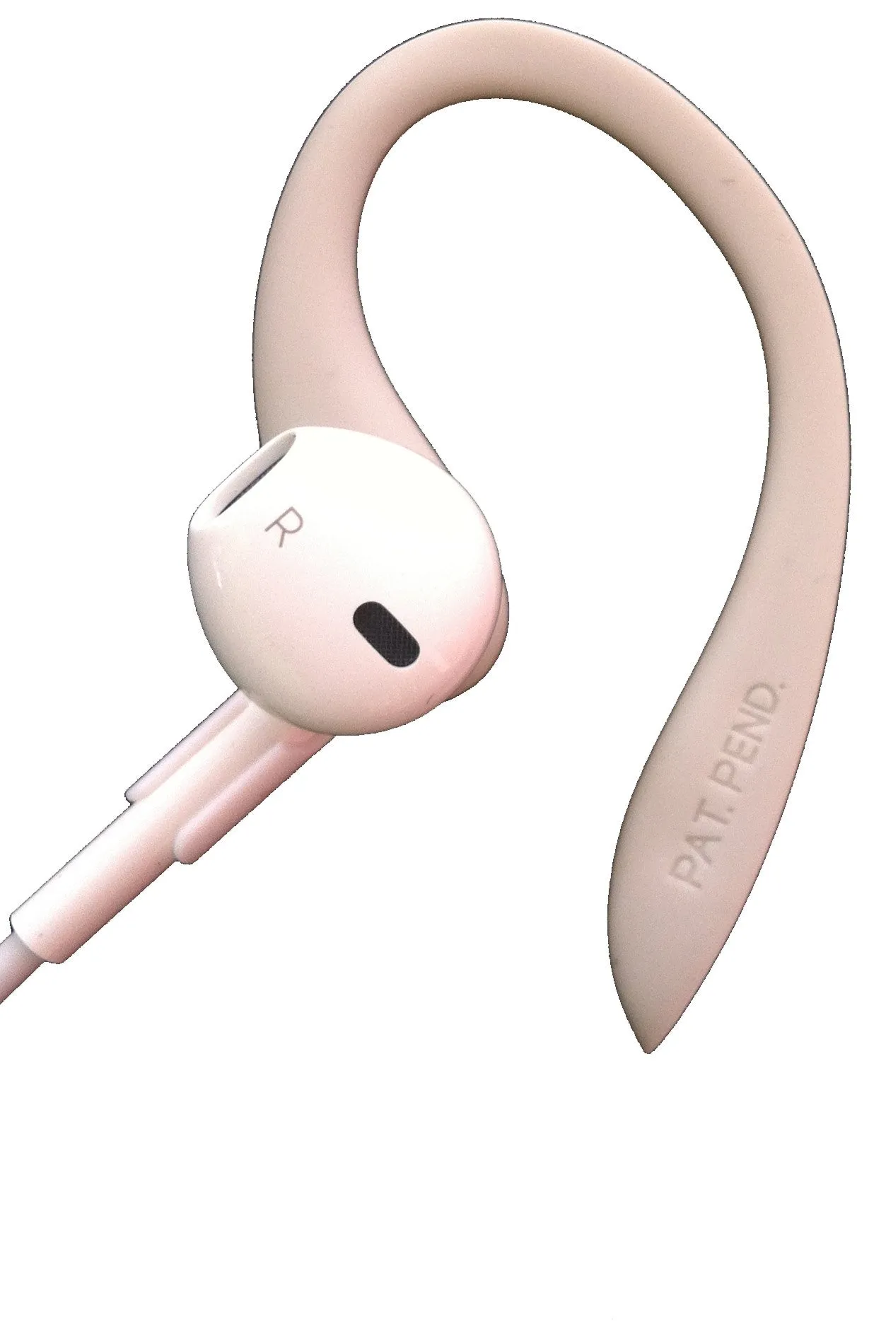 EARBUDi Earbud Clips | Soft Adjustable Rubber Ear Loops Keep Apple wired EarPods in Place | Designed for your wired EarPods that come free with the latest iPhone models