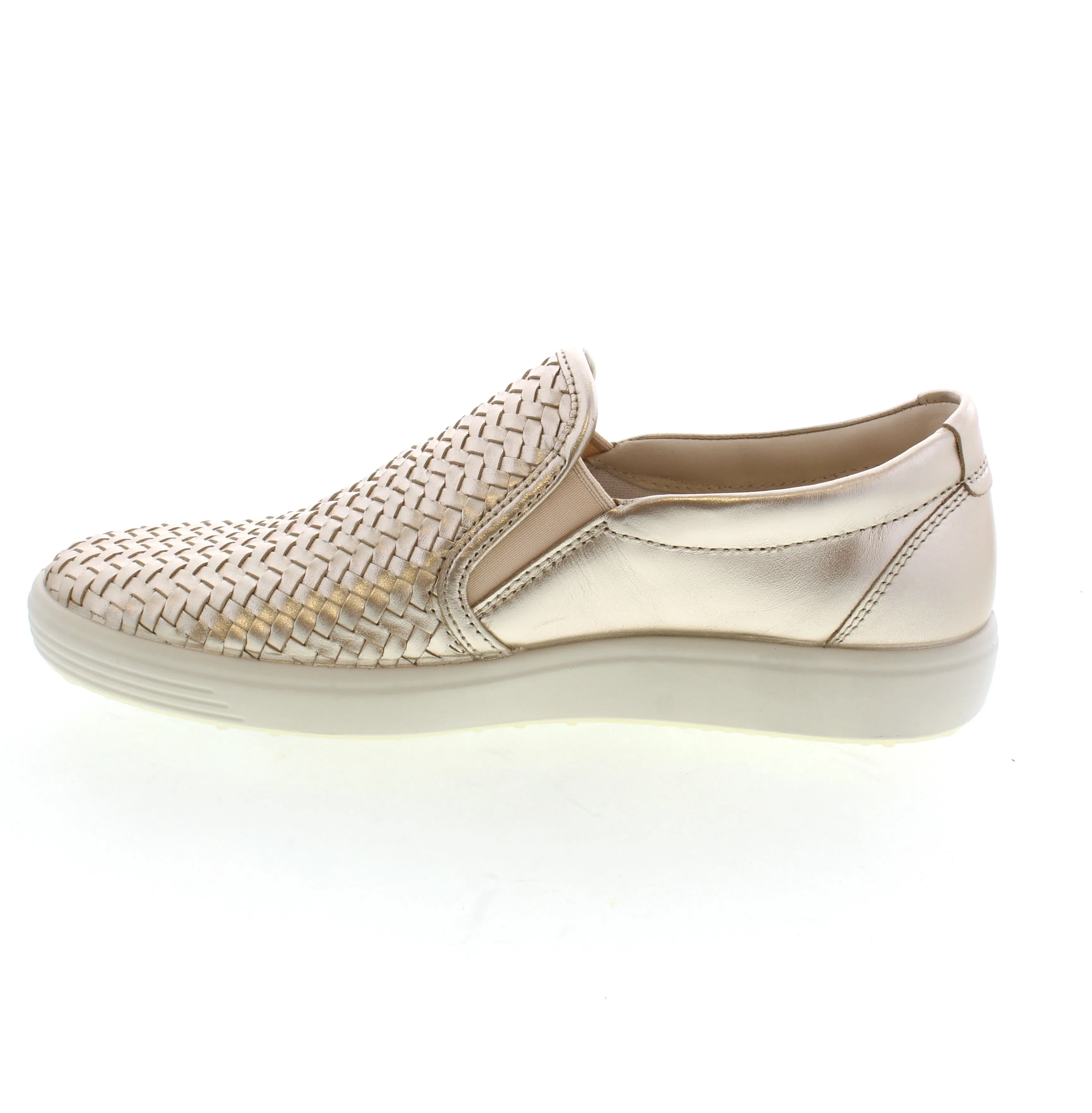 Ecco Soft 7 470113 - Pure White Gold