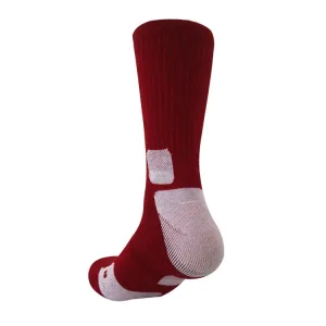 Elite Sports Sock - Red White
