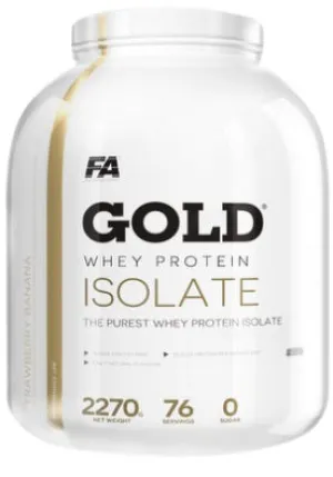 FA Nutrition Gold Whey Isolate 2.27kg Cookies & Cream 76 Servings
