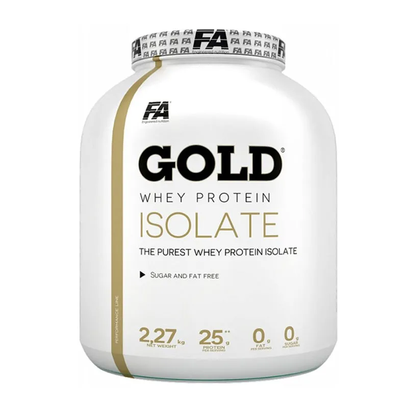 FA Nutrition Gold Whey Isolate 2.27kg Cookies & Cream 76 Servings