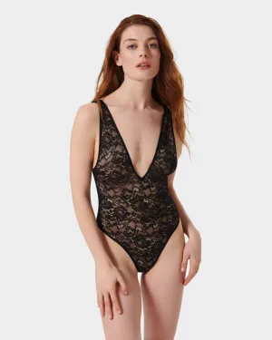 Fallon Soft Bodysuit Black