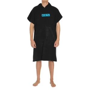 FCS JUNIOR TOWEL PONCHO BLACK
