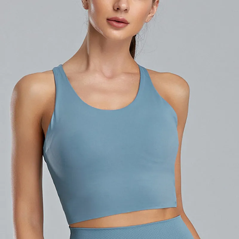 Filhot™ Seamless Racerback Sports Bra Up To 5XL