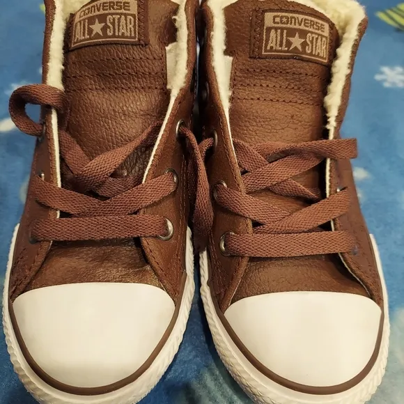 FINAL PRICE🔥 Leather browns 👫 Converse Unisex