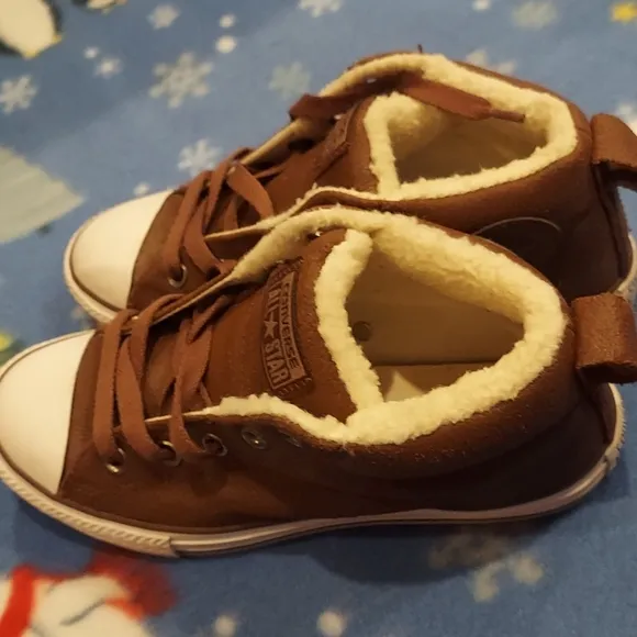 FINAL PRICE🔥 Leather browns 👫 Converse Unisex