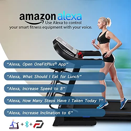 Fitkit Series 1.5HP 2HP Peak DC-Motorised Treadmill FT98i, Max Speed - 10km/hr, Max Weight - 90 Kg with Home Installation and Diet and Fitness Plan (Black)