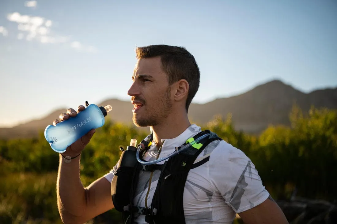 FLASQUE SOUPLE TRAIL RUNNING 500 ML BLEU