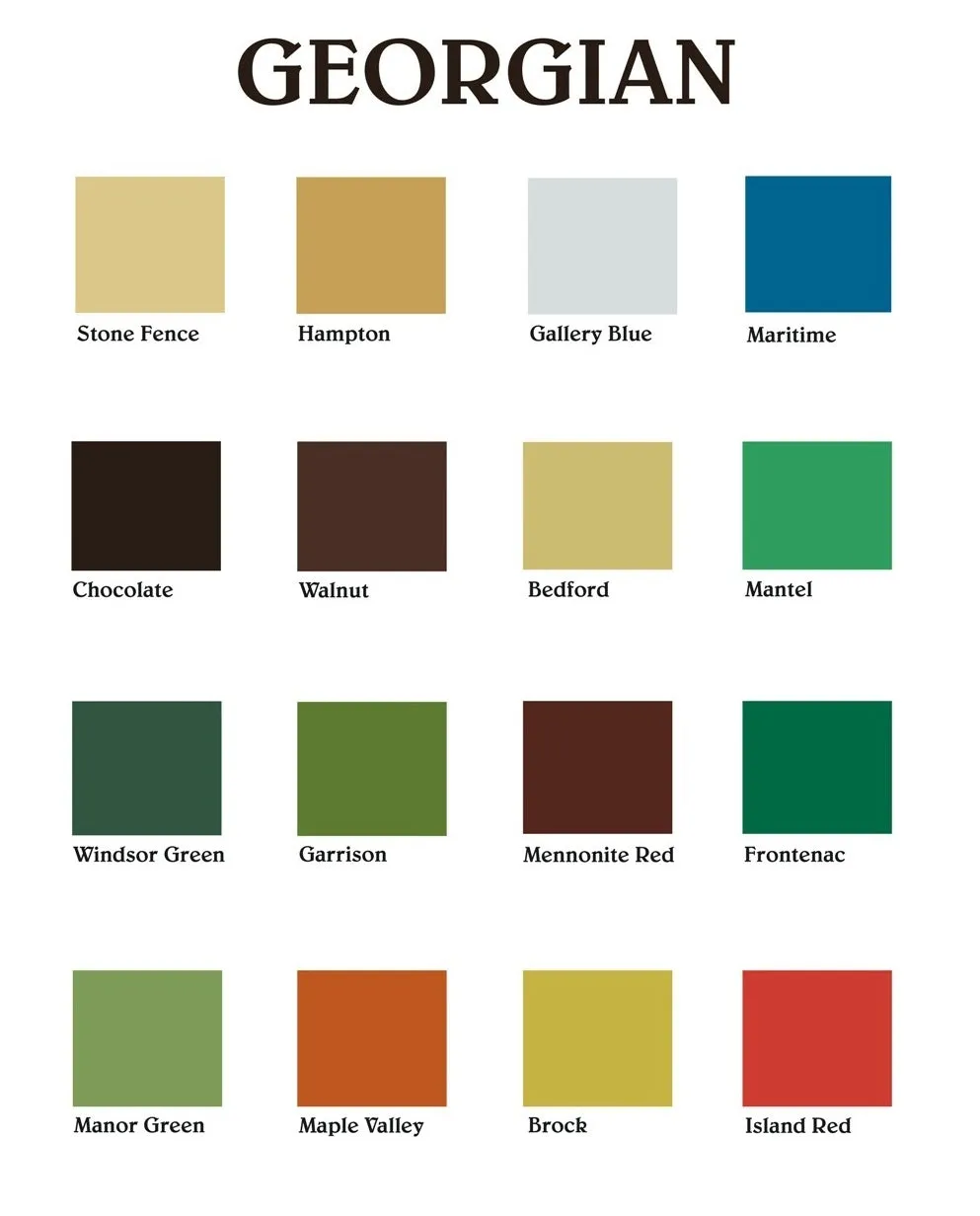 GEORGIAN COLLECTION -  Homestead House  Wall Paint