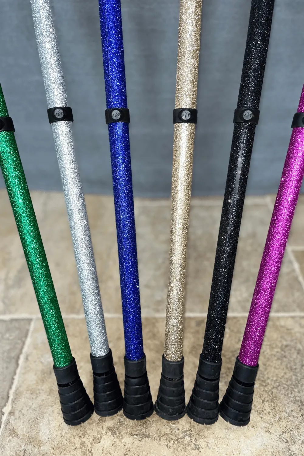 Gold Glitter Walking Stick