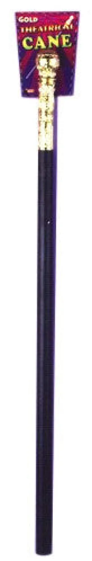 Gold Theatrical Walking Cane