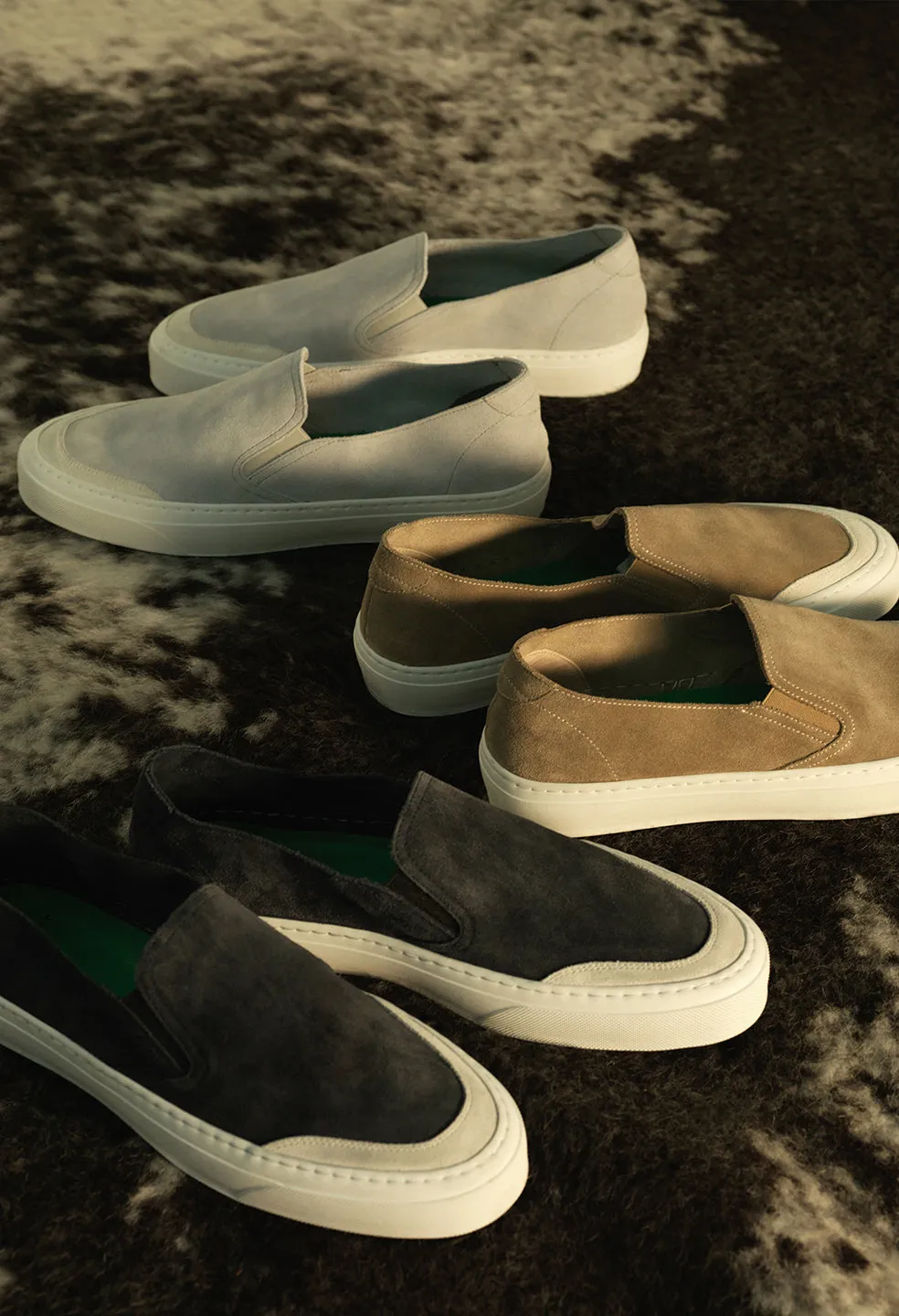 Haze Slip On Suede / Vintage Black