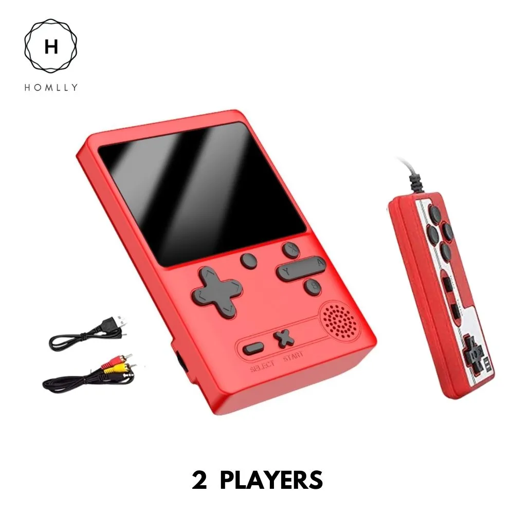 Homlly 3.0 Inch HD Portable Game Console (2 Player)