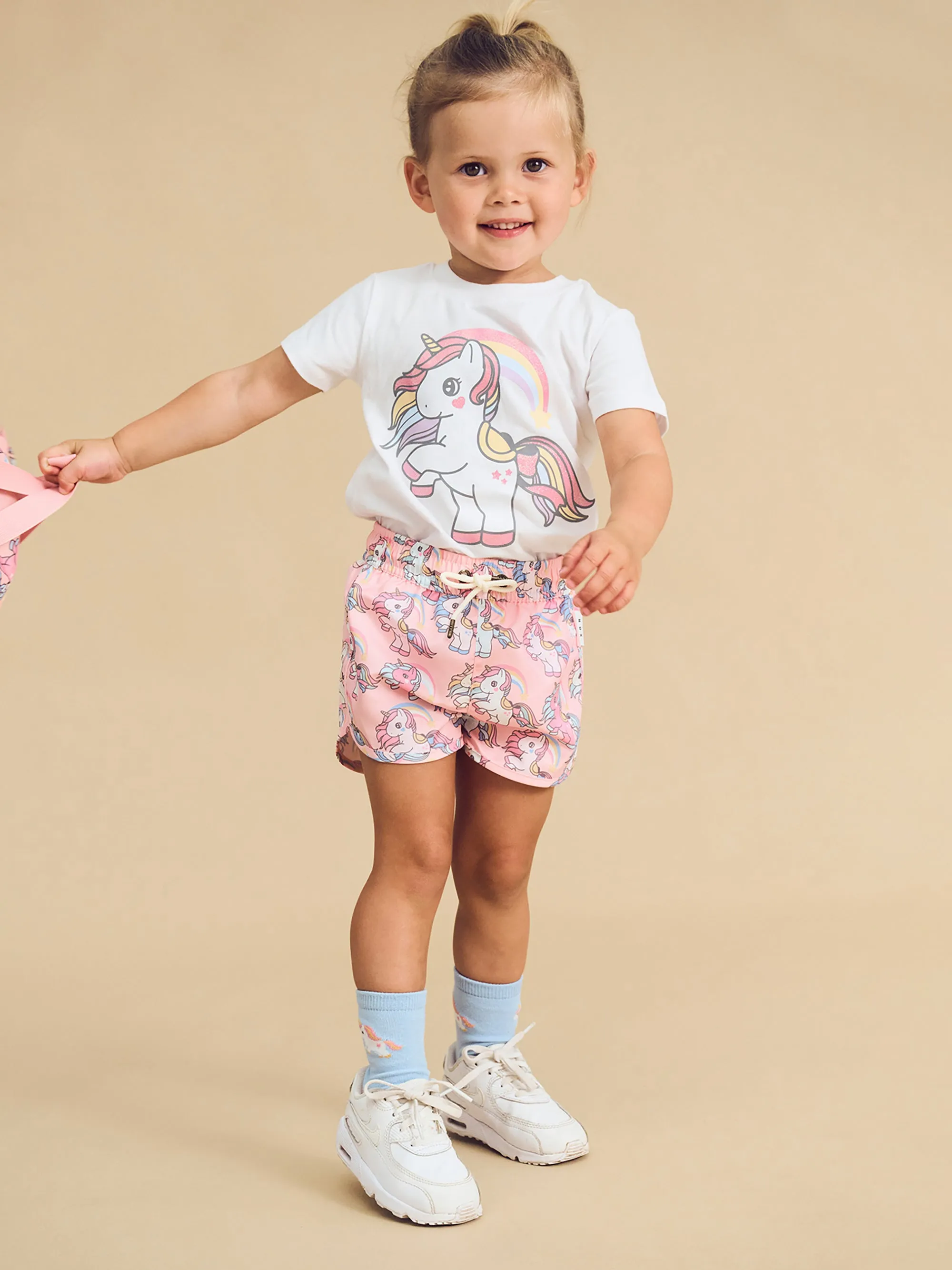 Huxbaby Rainbow Unicorn Socks - 2pk