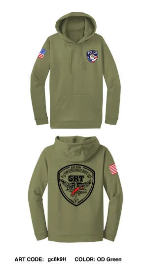 Inkster Police SRT Comfort Unisex Hooded Sweatshirt - gc8k9H