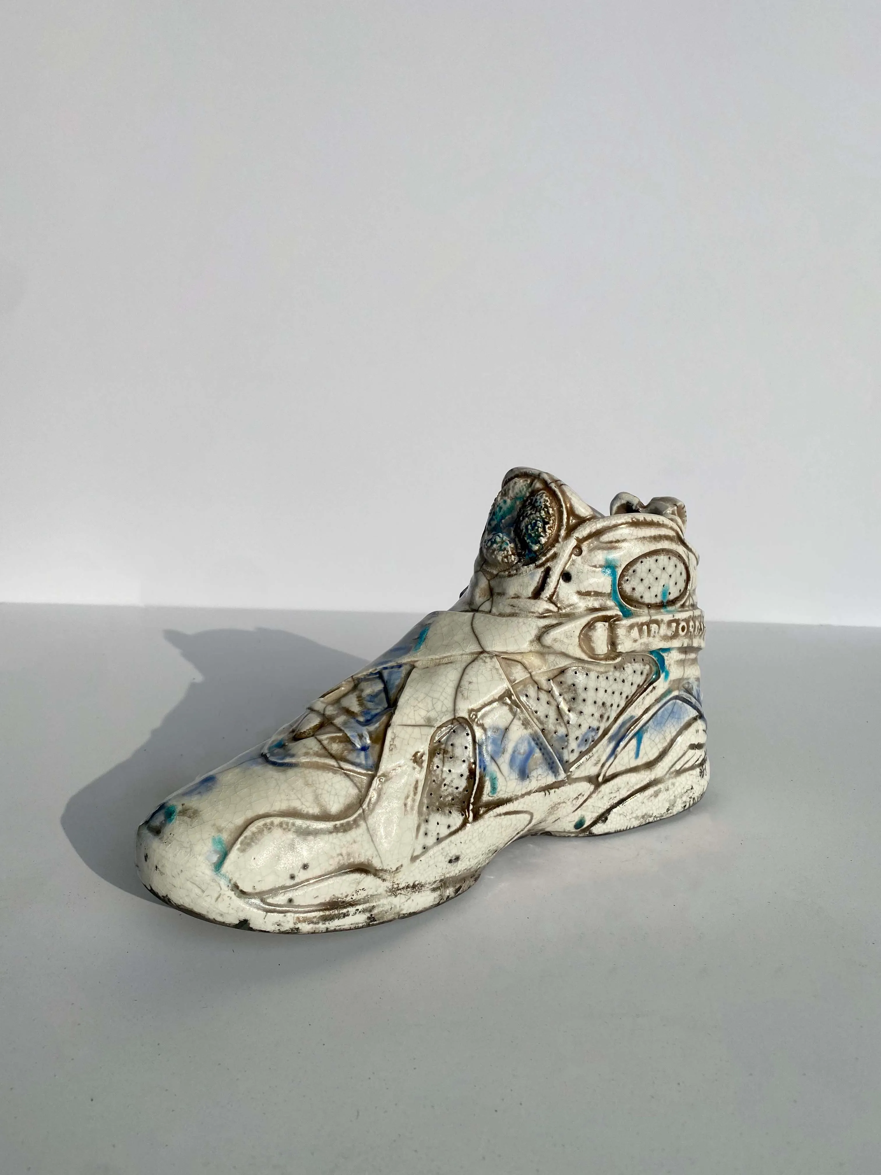 James, London (Jordan 8 Royal Smoke Raku)