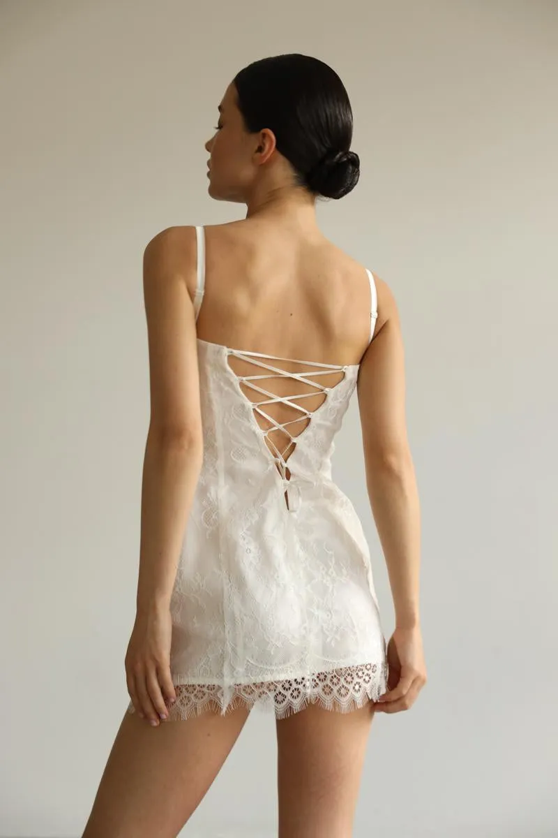 Jennifer - Super mini slip dress