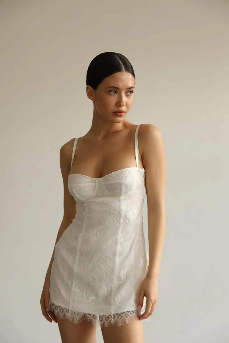 Jennifer - Super mini slip dress