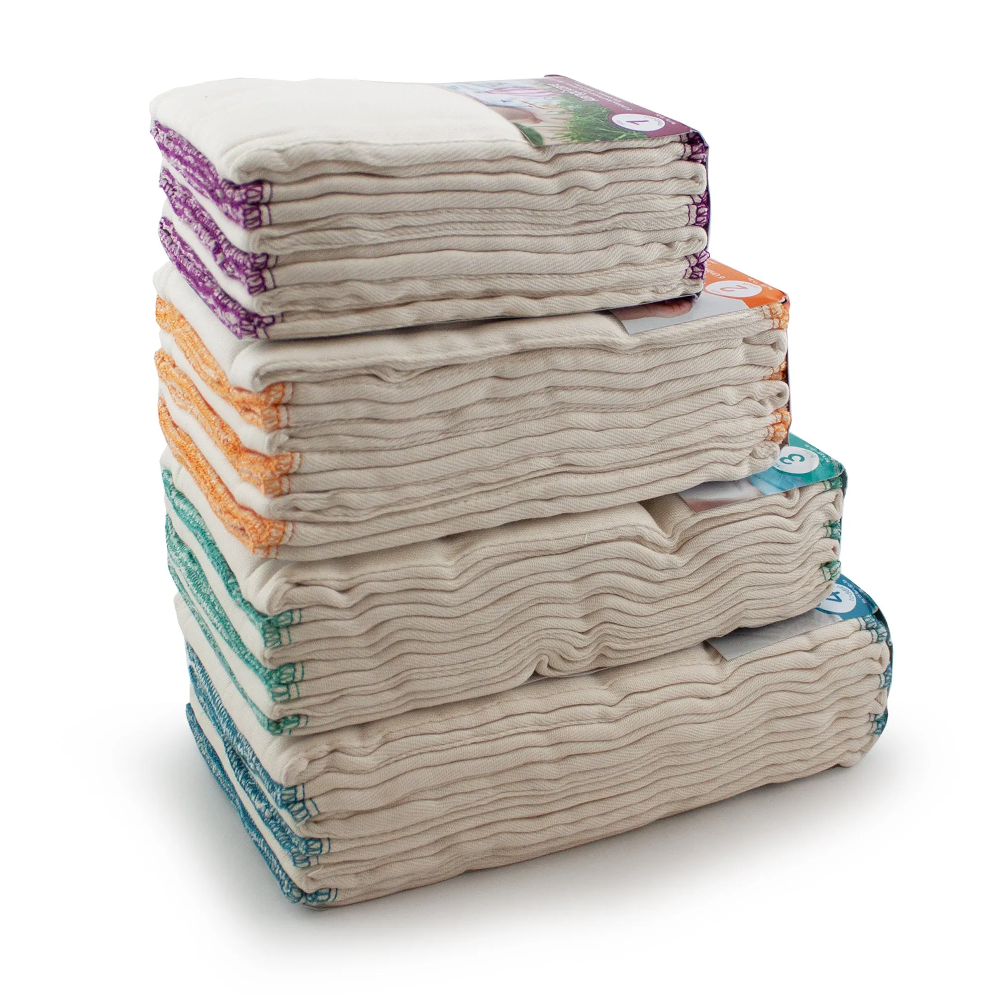 Kanga Care - Bamboo Prefolds (6/Pack)