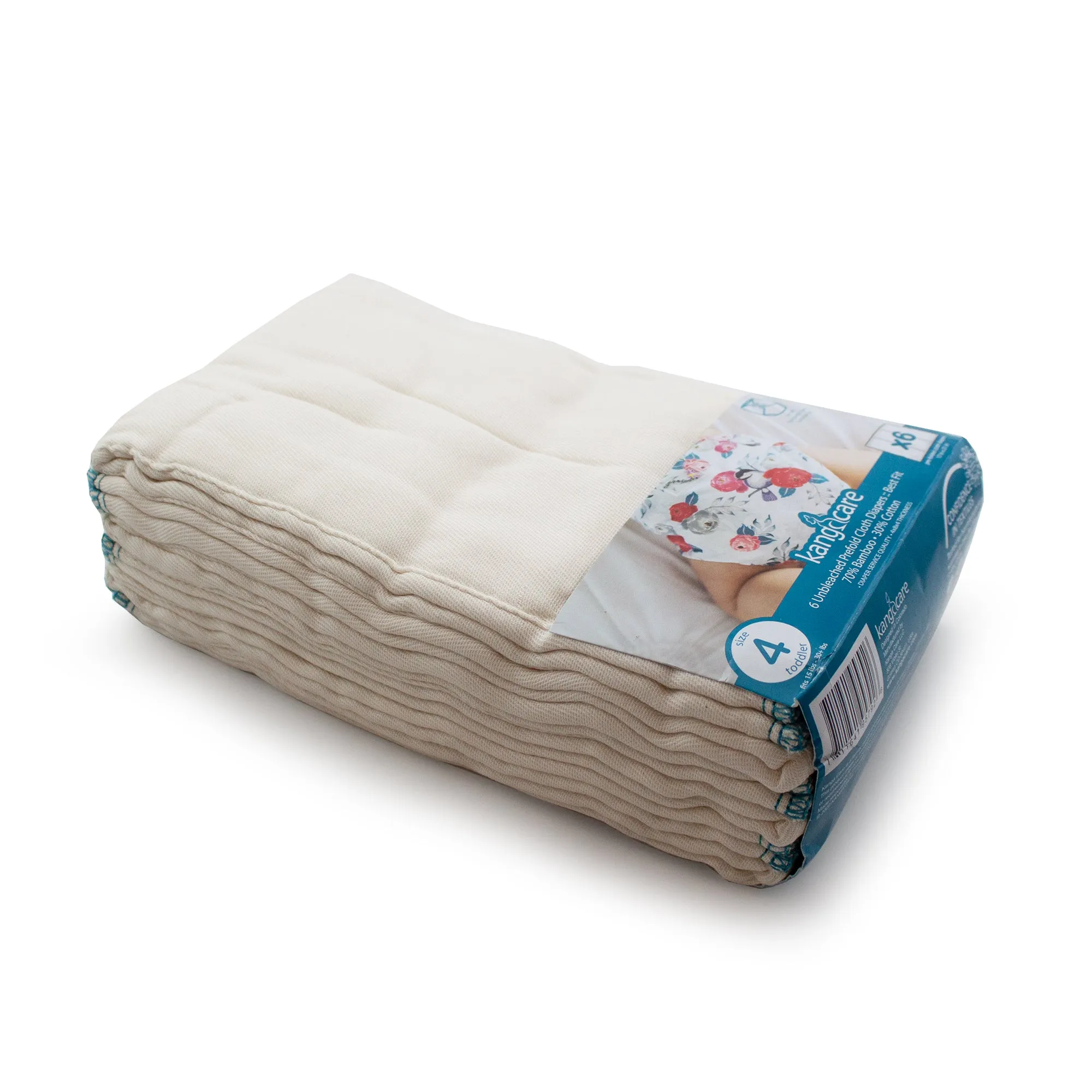 Kanga Care - Bamboo Prefolds (6/Pack)