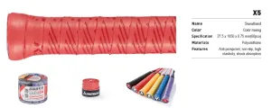 KAWASAKI SOFT X5 GRIP BOX ASSORTED COLOURS 60 PCS BADMINTON