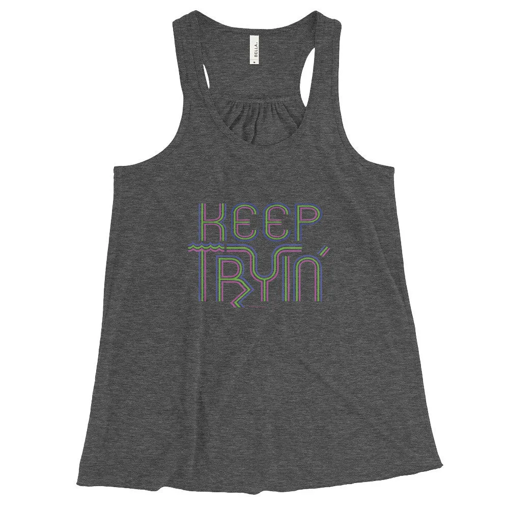 Keep Tryin' Racerback Tank Top