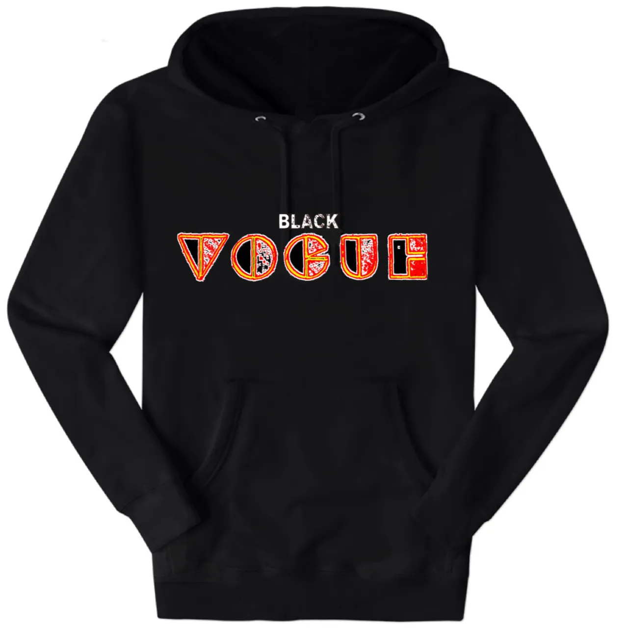 Keylows Black Friday Fashion Week Sweatshirt Hoodie (Black and Orange)