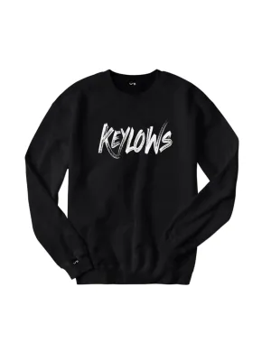 Keylows painted on Black Sweatshirt