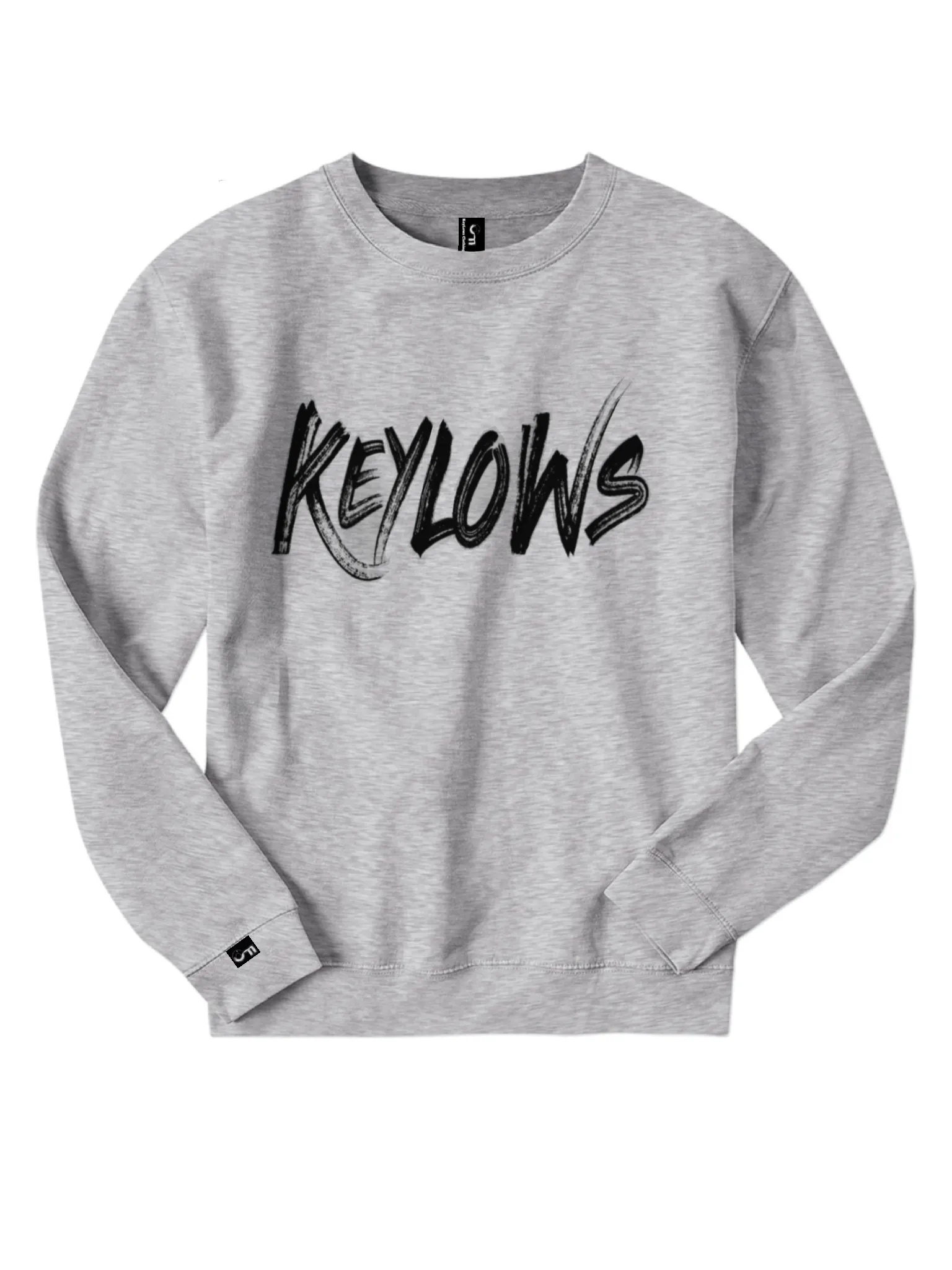 Keylows painted on gray Sweatshirt