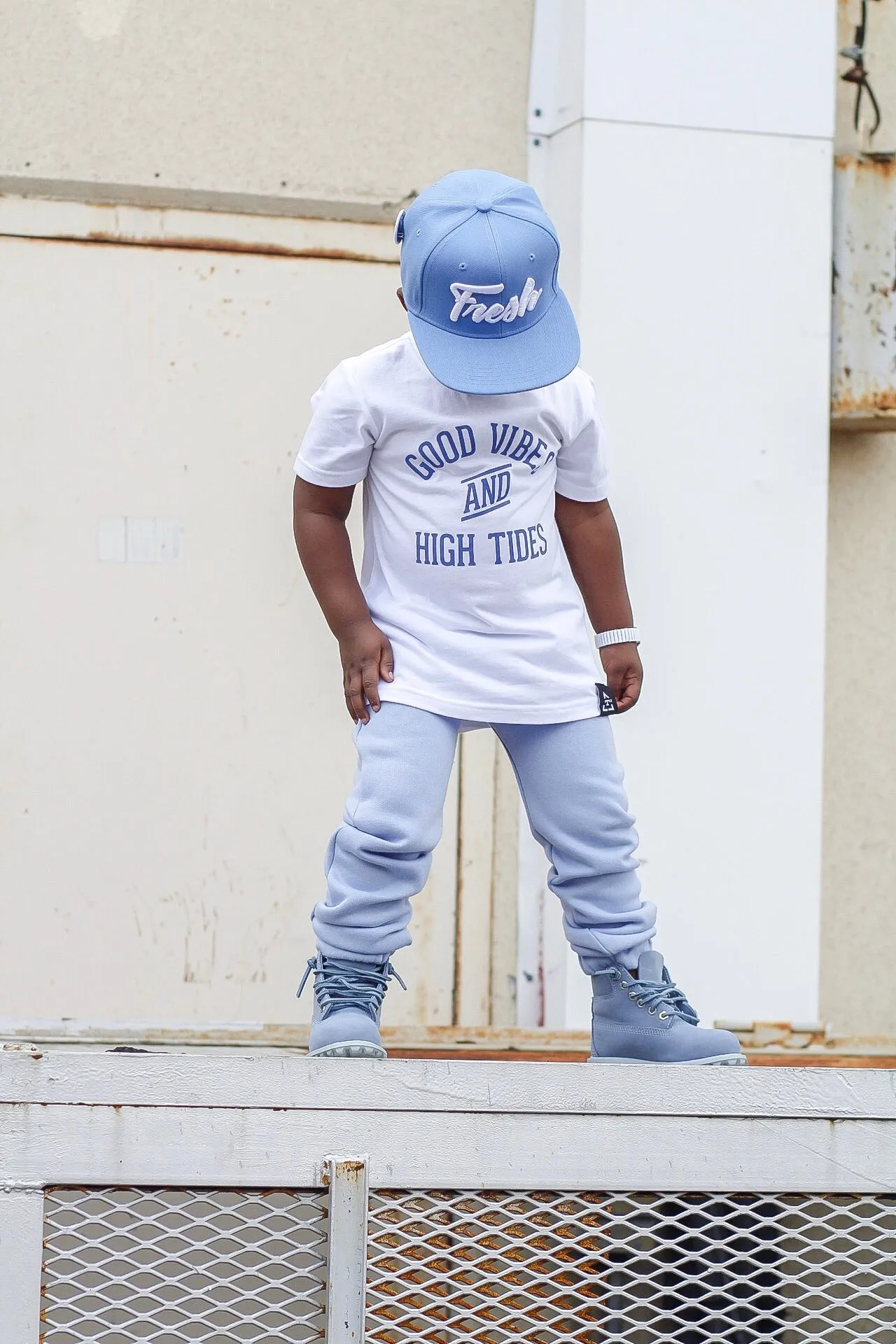 Light Blue City Comfort Toddler Joggers