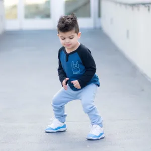 Light Blue City Comfort Toddler Joggers