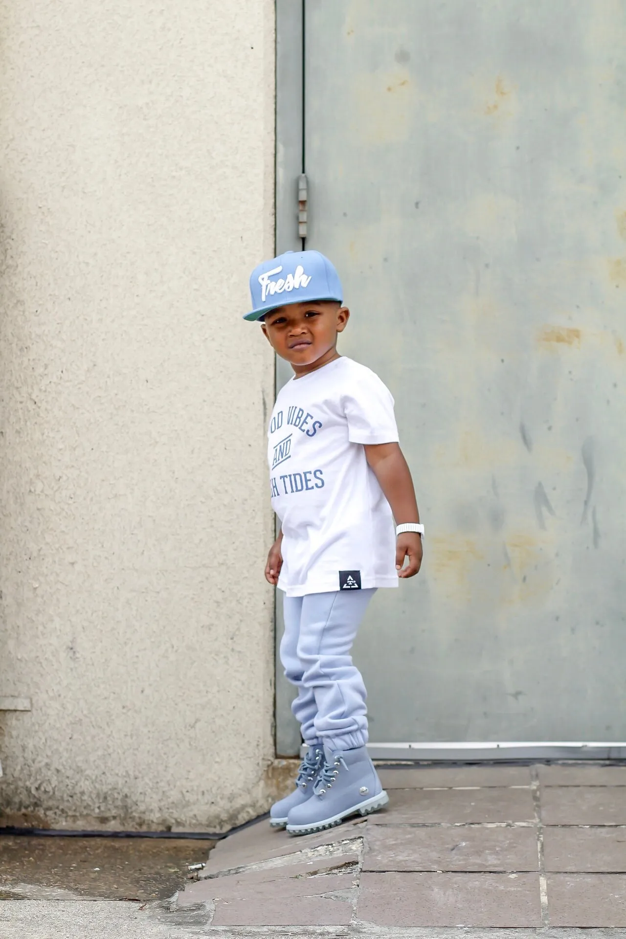 Light Blue City Comfort Toddler Joggers