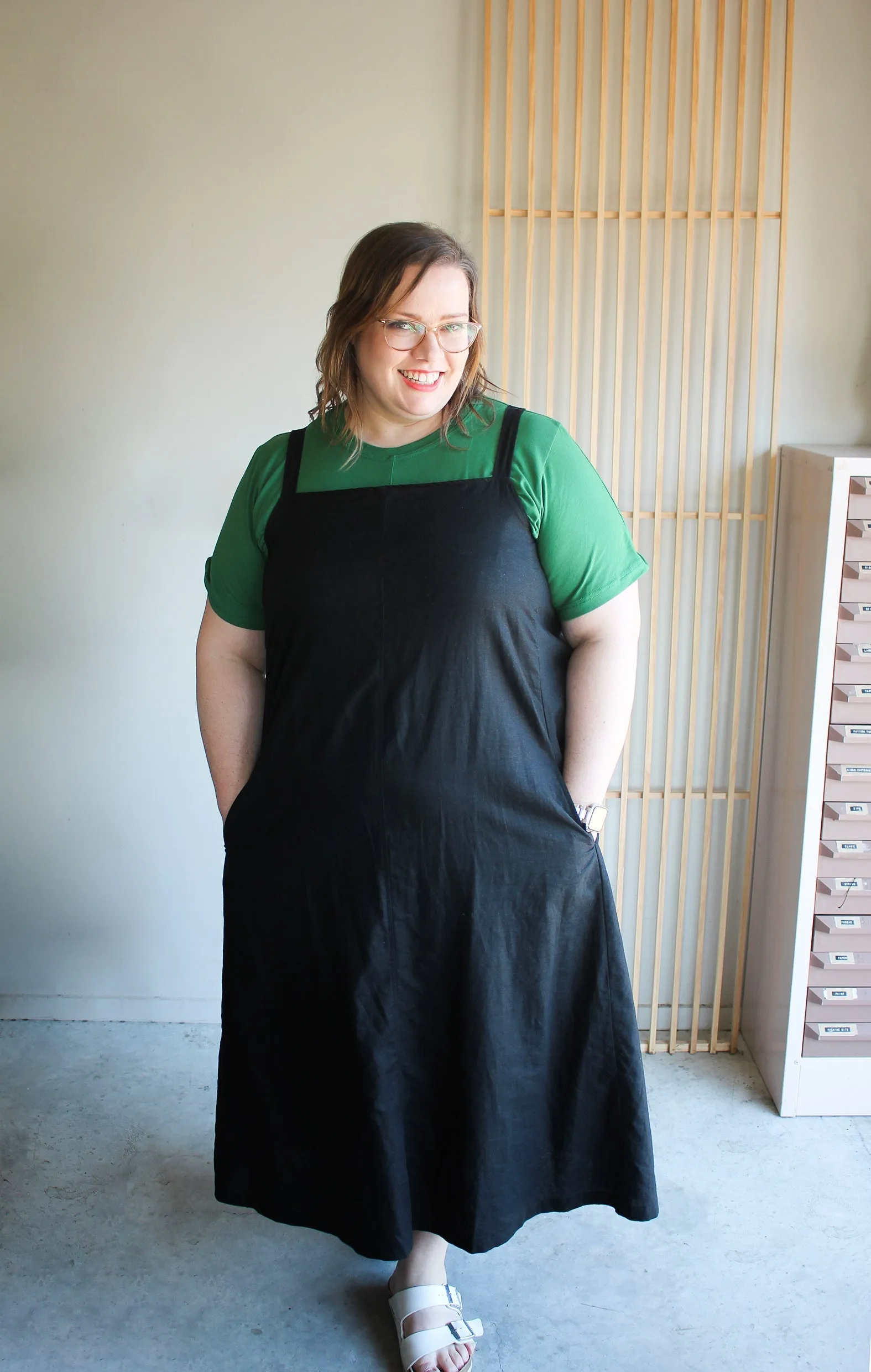 Linen Slip Dress