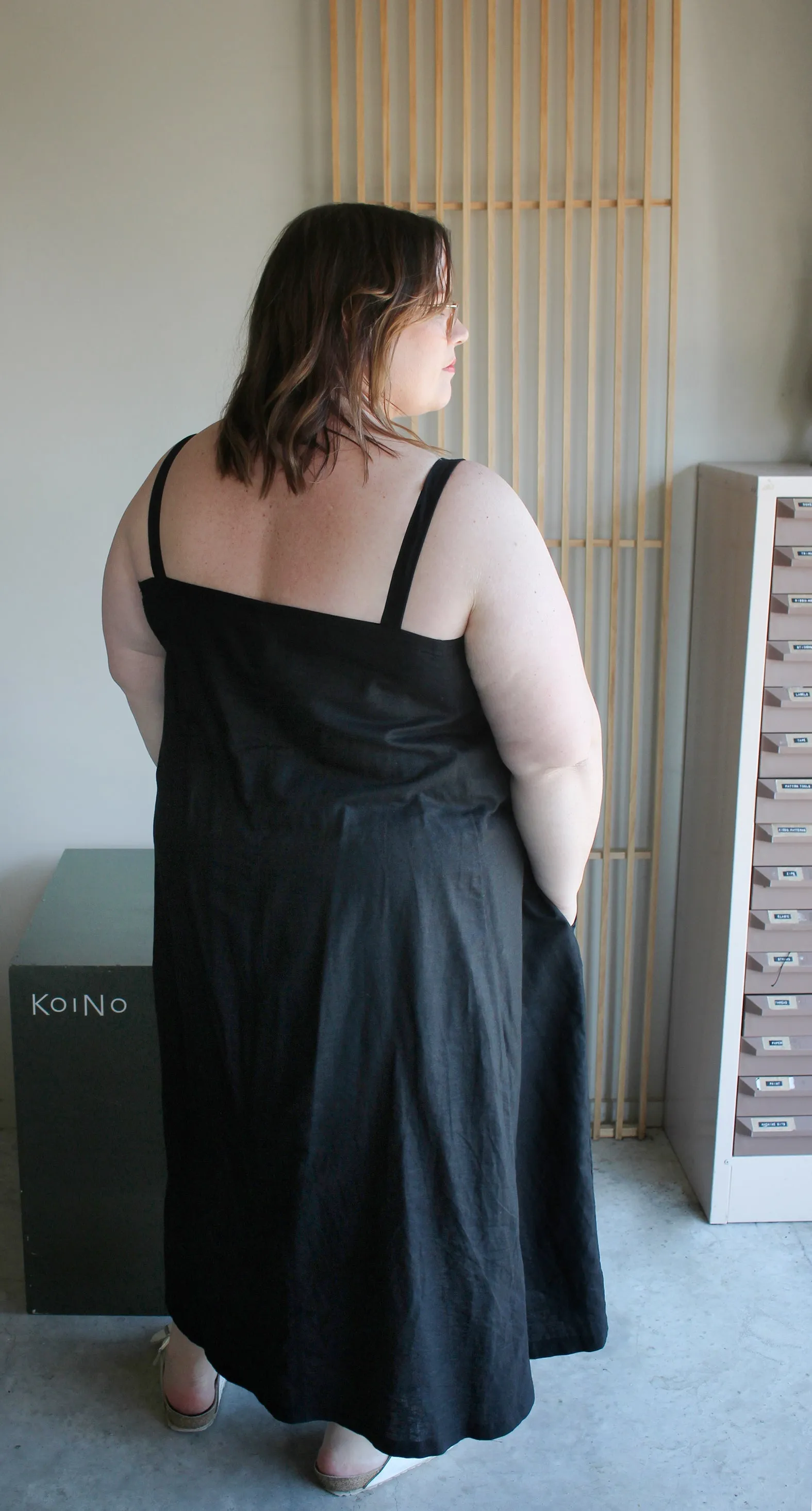 Linen Slip Dress