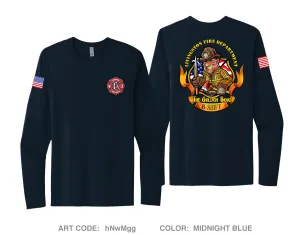 Livingston Fire Department B-Shift Comfort Unisex Cotton LS Tee - hNwMgg