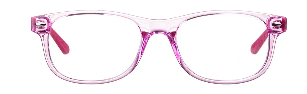 Loris Kids Unbreakable Flexible Bendable Square TR90 Eyeglasses, K-205