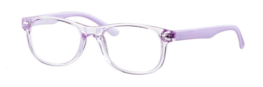 Loris Kids Unbreakable Flexible Bendable Square TR90 Eyeglasses, K-205