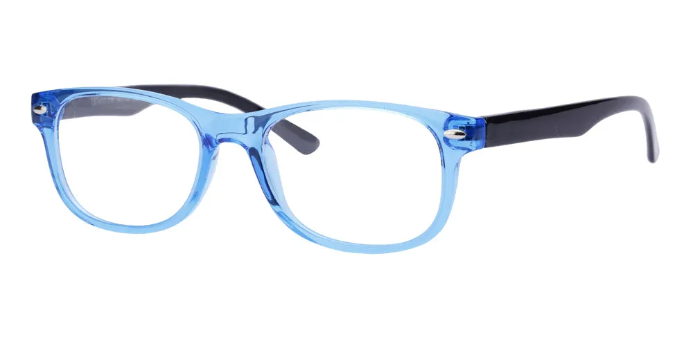 Loris Kids Unbreakable Flexible Bendable Square TR90 Eyeglasses, K-205