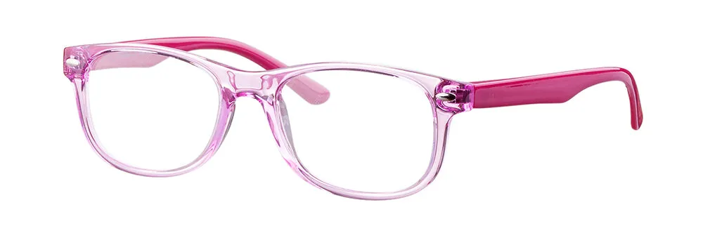 Loris Kids Unbreakable Flexible Bendable Square TR90 Eyeglasses, K-205