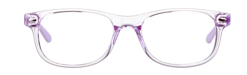 Loris Kids Unbreakable Flexible Bendable Square TR90 Eyeglasses, K-205