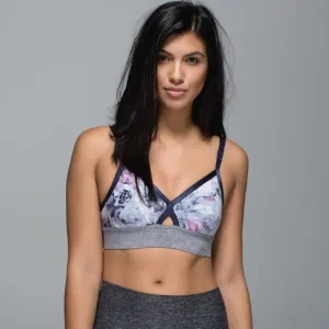 LULULEMON If You’re Lucky Luxtreme Convertible Sports Bra‎ Moody Mirage
