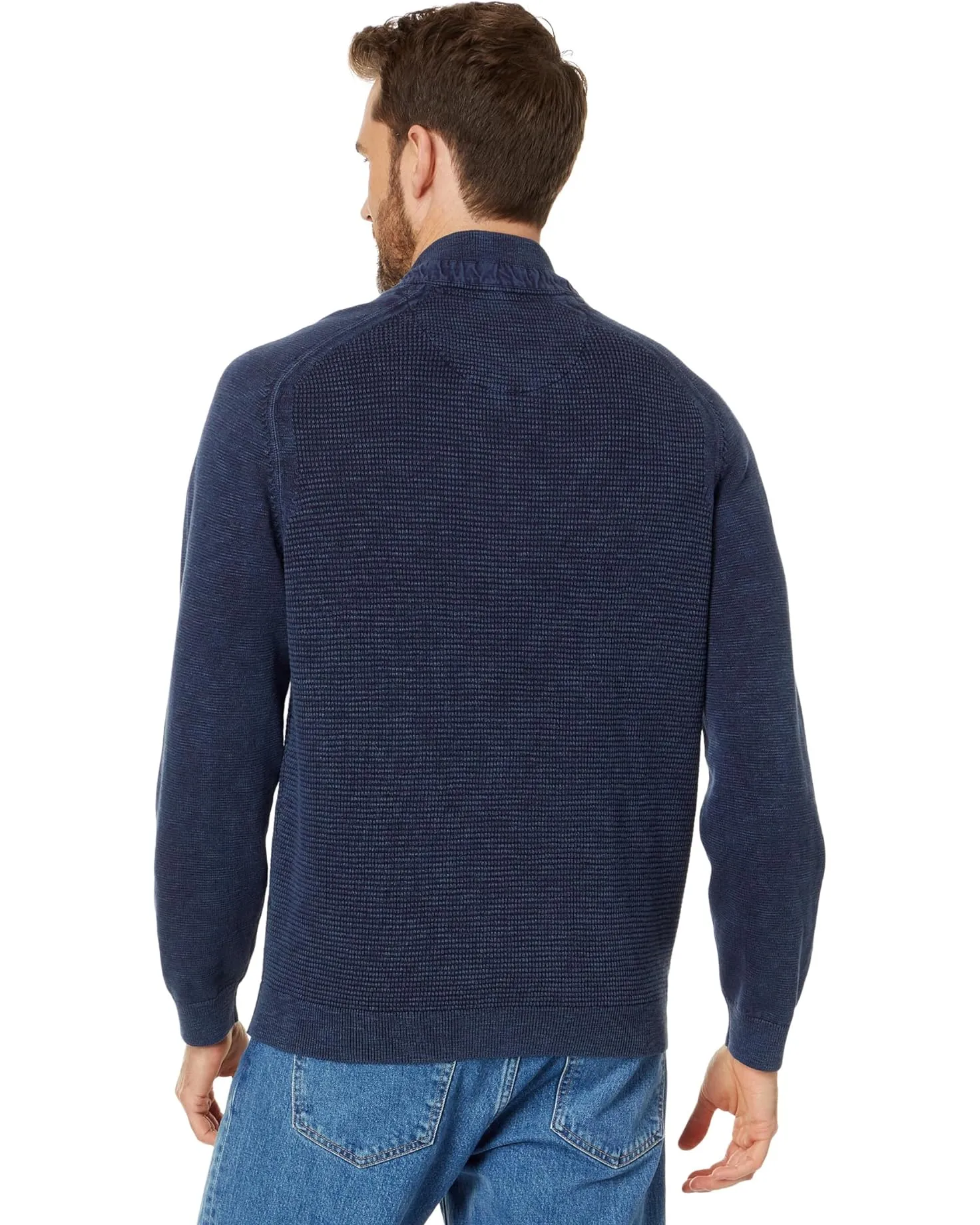 Men's Tommy Bahama | Tidemark Half-Zip Sweater | Coastline Blue
