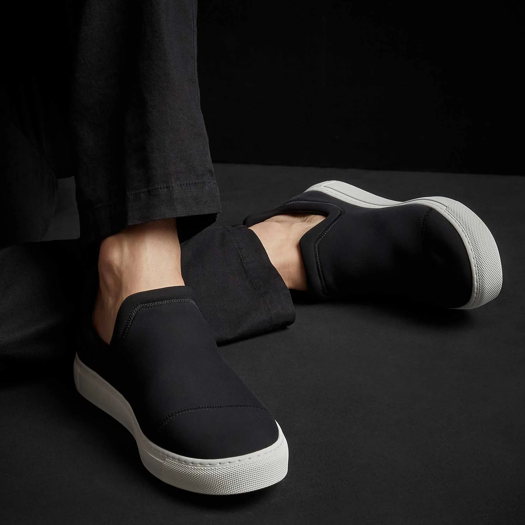 Men's Zuma Scuba Slip On - Black