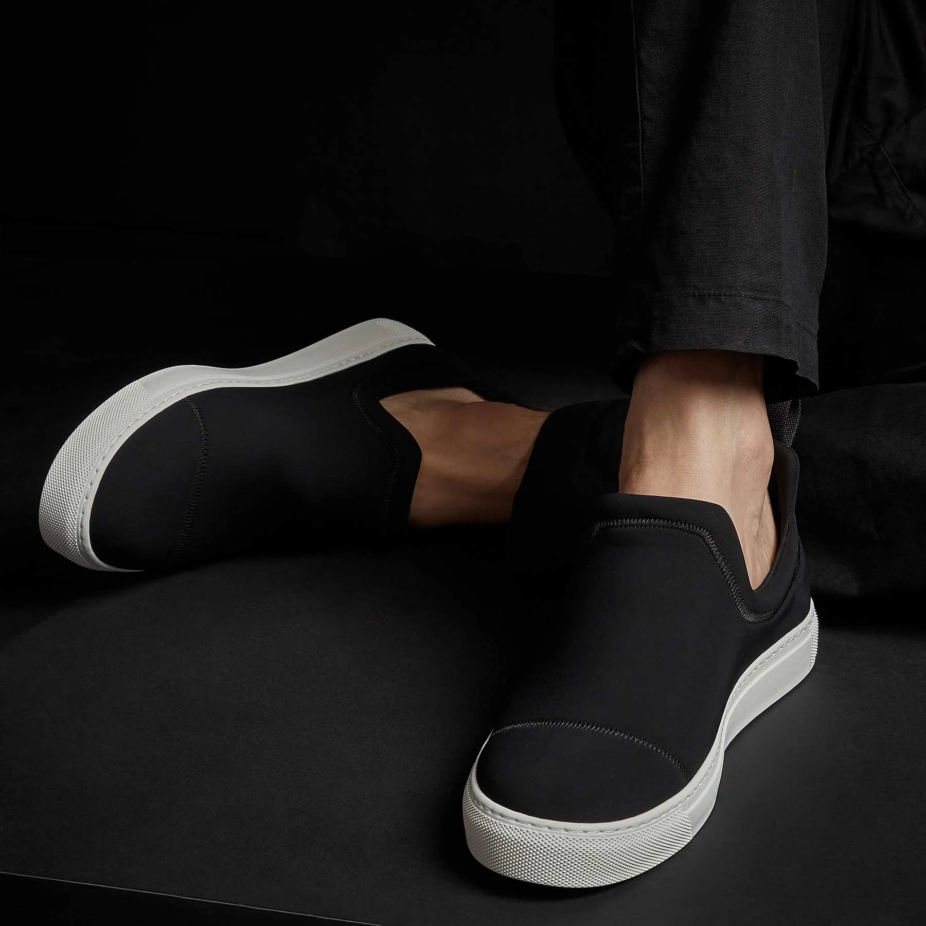 Men's Zuma Scuba Slip On - Black
