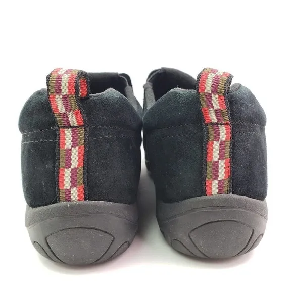 Merrell Jungle Moc Youth Boys Size 7Y Black Leather Slip On Outdoors Shoes