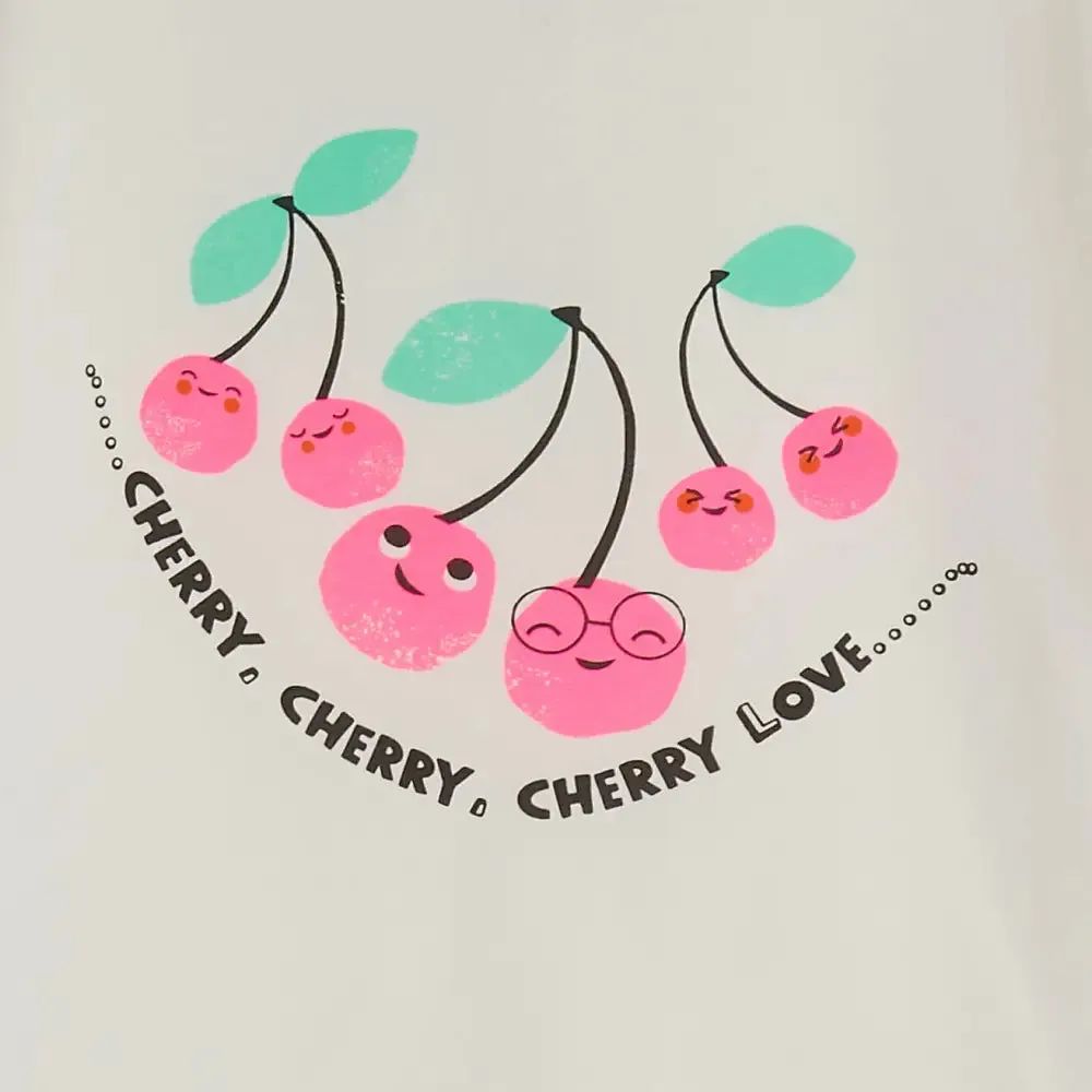 MEURICE - Pink 'Cherry Love' Bodysuit