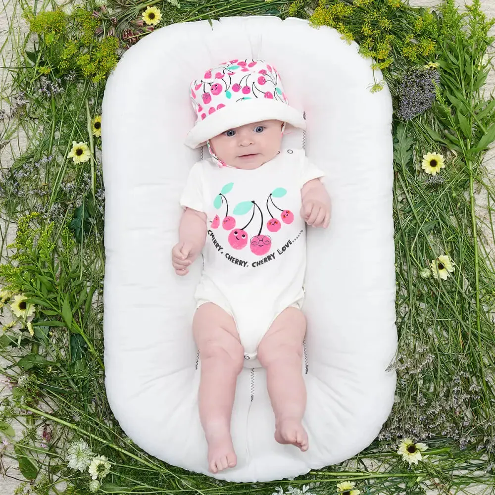 MEURICE - Pink 'Cherry Love' Bodysuit